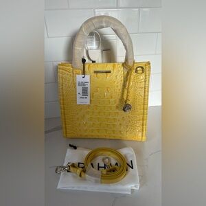 Brahmin small Caroline Buttercup Melbourne genuine leather